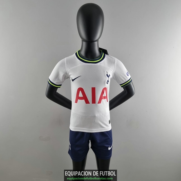 Camiseta Tottenham Hotspur Ninos Primera Equipacion 2022/2023