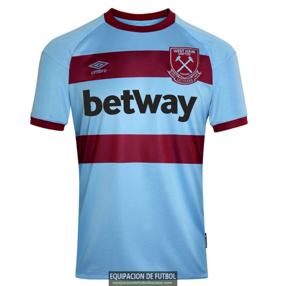 Camiseta West Ham United Segunda Equipacion 2020-2021