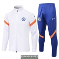 Chelsea Chaqueta White + Pantalon Blue 2021/2022