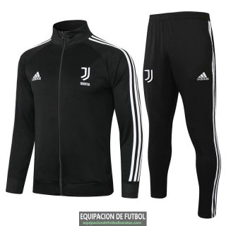 Juventus Chaqueta Black + Pantalon Black 2020/2021