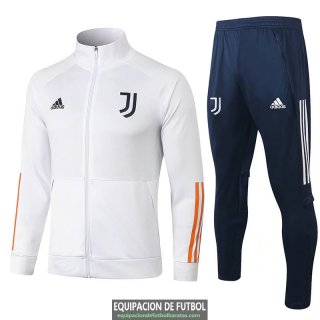 Juventus Chaqueta White+ Pantalon Navy 2020/2021