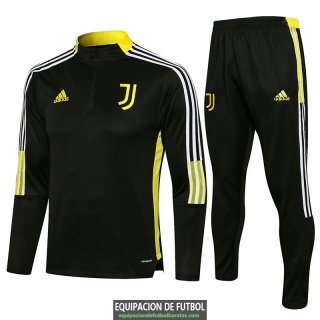 Juventus Sudadera De Entrenamiento Black II + Pantalon Black II 2021/2022