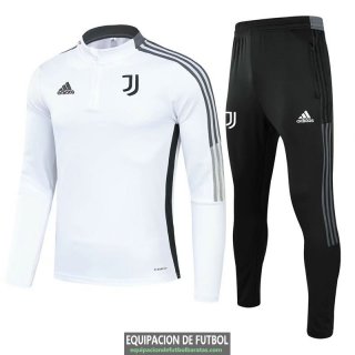 Juventus Sudadera De Entrenamiento White + Pantalon Black 2021/2022