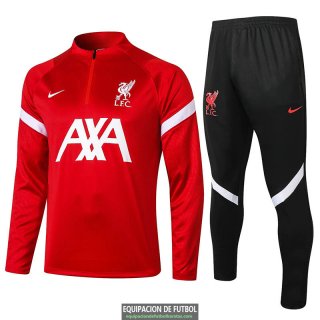 Liverpool Sudadera De Entrenamiento Red + Pantalon 2020-2021