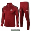 Manchester United Chaqueta Red + Pantalon Red 2020/2021
