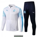 Olympique Marseille Chaqueta White + Pantalon 2019-2020