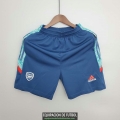 Pantalon Corto Arsenal Training Blue IV 2021/2022