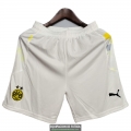 Pantalon Corto Borussia Dortmund White 2020-2021