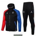 PSG x Jordan Chaqueta Capucha Black + Pantalon 2020-2021