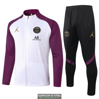 PSG x Jordan Chaqueta Purple + Pantalon 2020-2021
