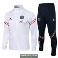 PSG x Jordan Chaqueta White I + Pantalon Navy 2021/2022
