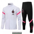 PSG x Jordan Chaqueta White II+ Pantalon Black 2021/2022