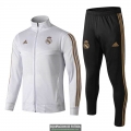 Real Madrid Chaqueta White + Pantalon 2019-2020