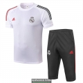 Real Madrid Sudadera De Entrenamiento White + Pantalon Black 2020-2021