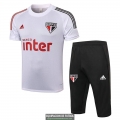 Sao Paulo FC Sudadera De Entrenamiento White + Pantalon 2020-2021