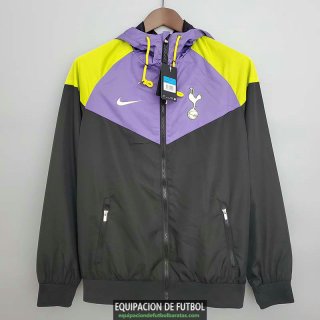 Tottenham Hotspur Chaqueta Rompevientos Purple Black II 2021/2022
