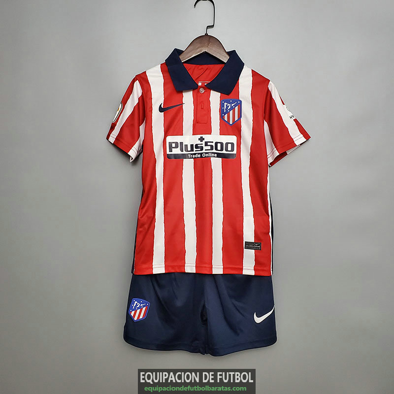 Camiseta Atletico De Madrid Ninos Primera Equipacion 2020-2021