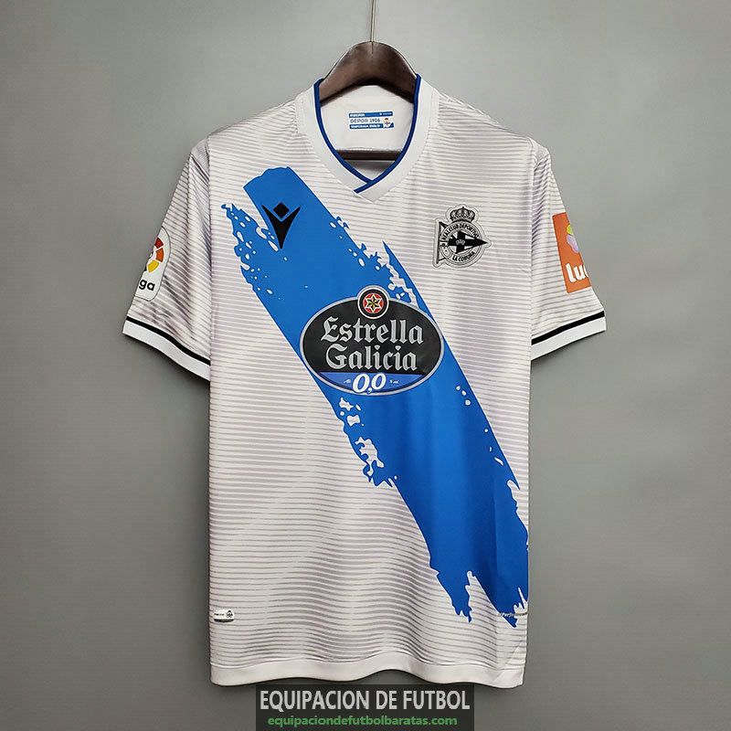 Camiseta Deportivo La Coruna Segunda Equipacion 2020-2021
